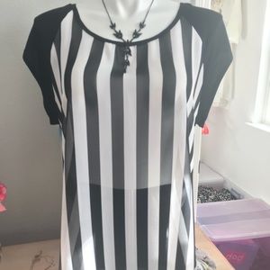 Fun Sheer Referee Top